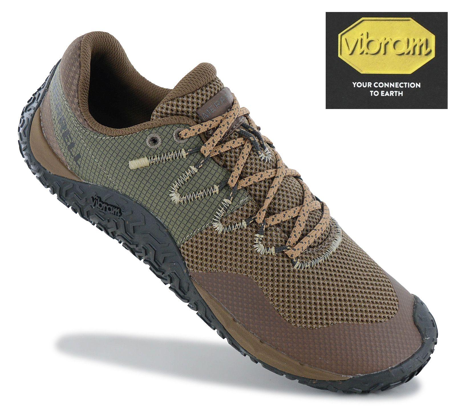 

Merrell Trail Glove 7 - Мужские ботинки для хайкинга и бега босиком, коричневые, J068597, ОРИГИНАЛ EU 43 UK 8.5 коричневый