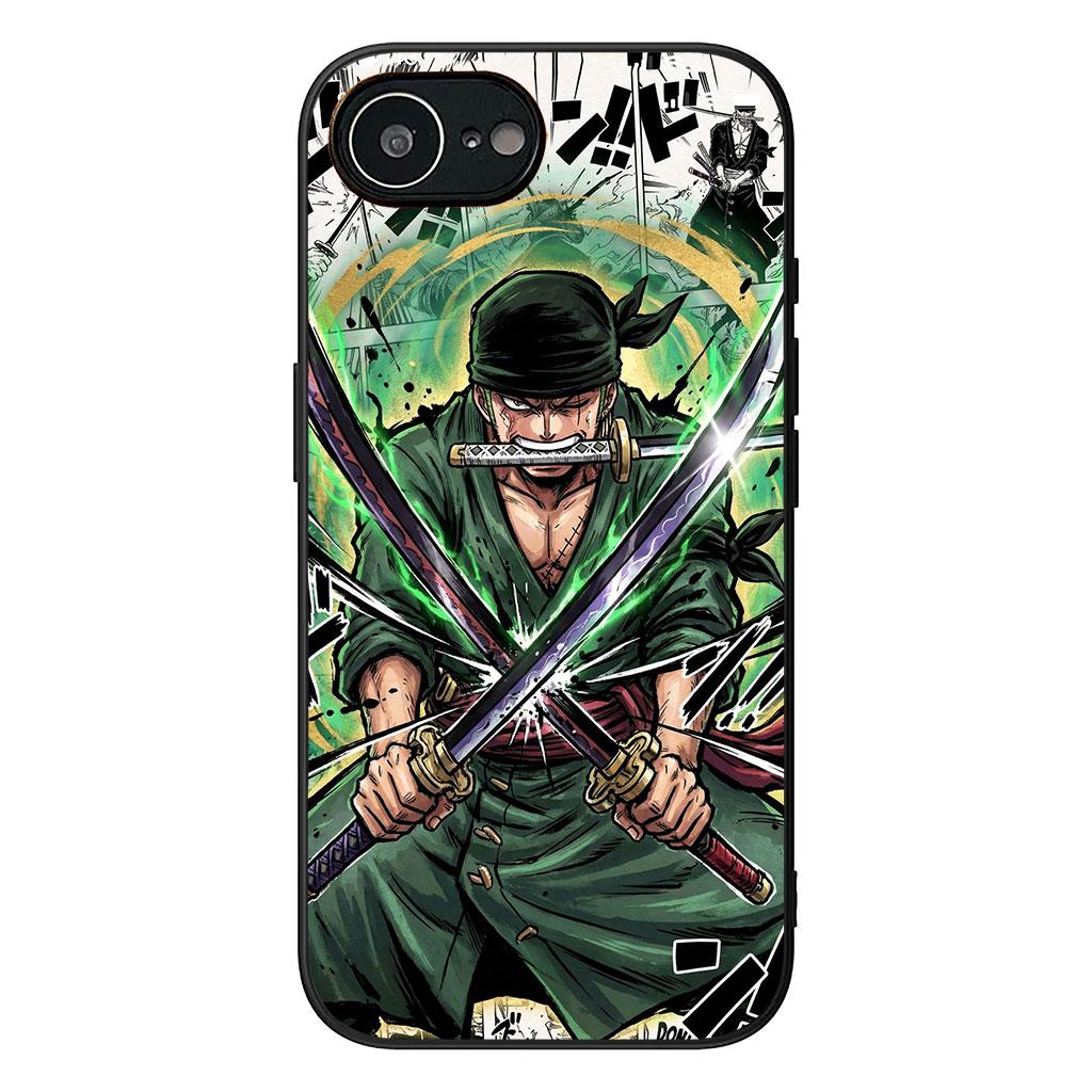 Luffy Boa Hancock Zoro One Pieces Casing Phone Cover for Apple iPhone 16 15 14 11 Pro Max 7 8 Plus SE2 SE3 SE 2022 2020 Case