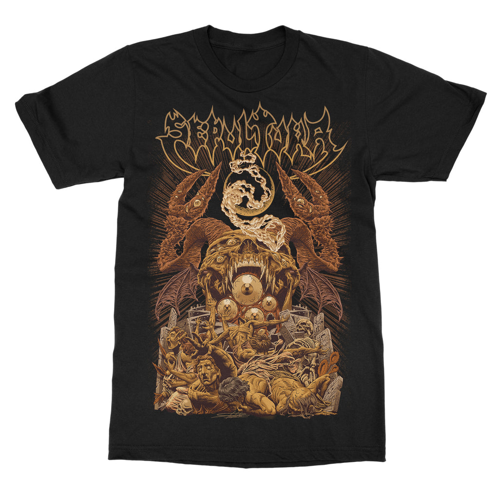 New Sepultura Band Graphic Cotton T-shirt Unisex Summer Short Sleeve Fashion Brand Tee Luxury Casual Vintage Retro Top