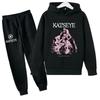 Autumn Girl Group KATSEYE Print Children Hoodies Sets Pants Suit 2 Pcs Sets Kids Boy Girl Clothing Casual Fashion Tracksuits