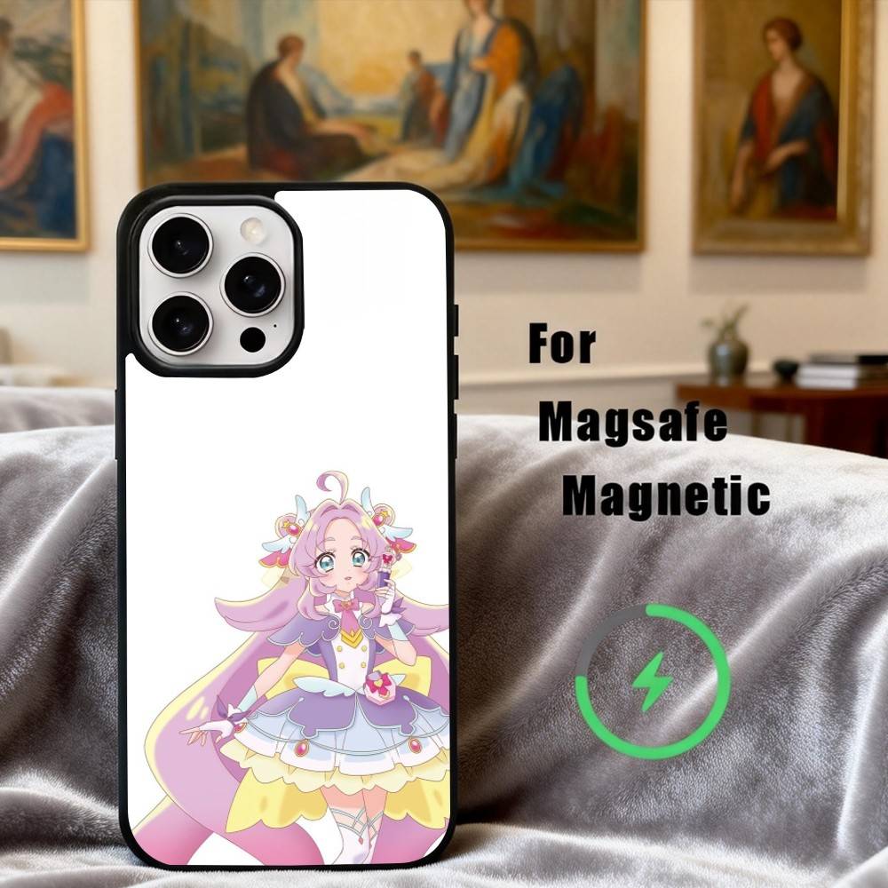 

Anna A-Akechi Star D-Detective Phone Case For iPhone17,16,15,14,13,12,11 Plus,For Magnetic Wireless Charge Cover iPhone12mini