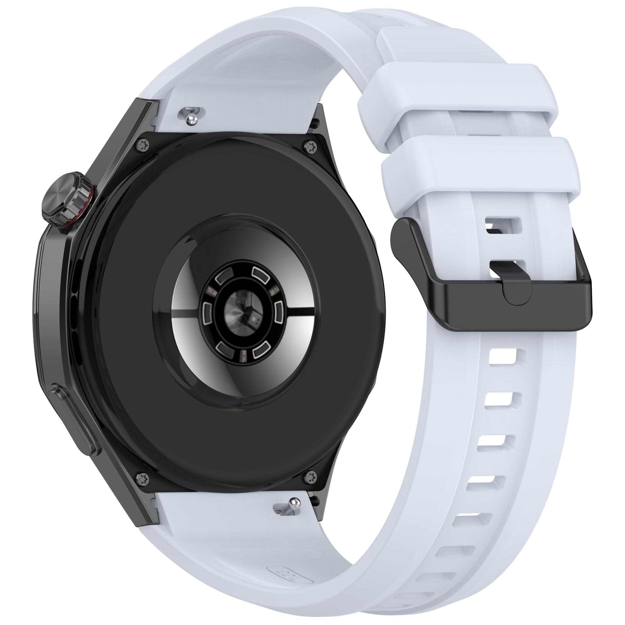 

For Huawei Watch GT 5 Pro 46mm Silicone Strap Adjustable Length Replacement Band E