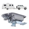 Truck Tool Box Latches Stainless Steel Lock Replacement Handle with 2 Key For Campers Trailer Door ToolBox