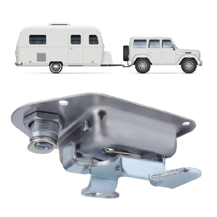 Truck Tool Box Latches Stainless Steel Lock Replacement Handle with 2 Key For Campers Trailer Door ToolBox