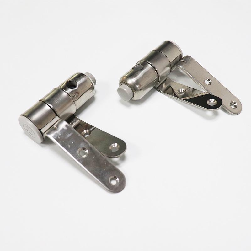 Stainless Steel Soft Close Toilet Seat with Quick Release Hinge