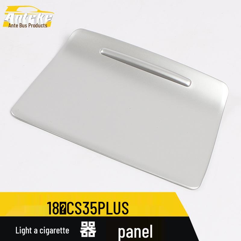 CS35 PLUS Cigarette Lighter Panel Ashtray Decor Cover for Center Console - Fits 18 Models