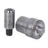 2pcs High Hardness Hand Press Machine Heavy Duty Metal Punching Die Hand Press Grommet Machine