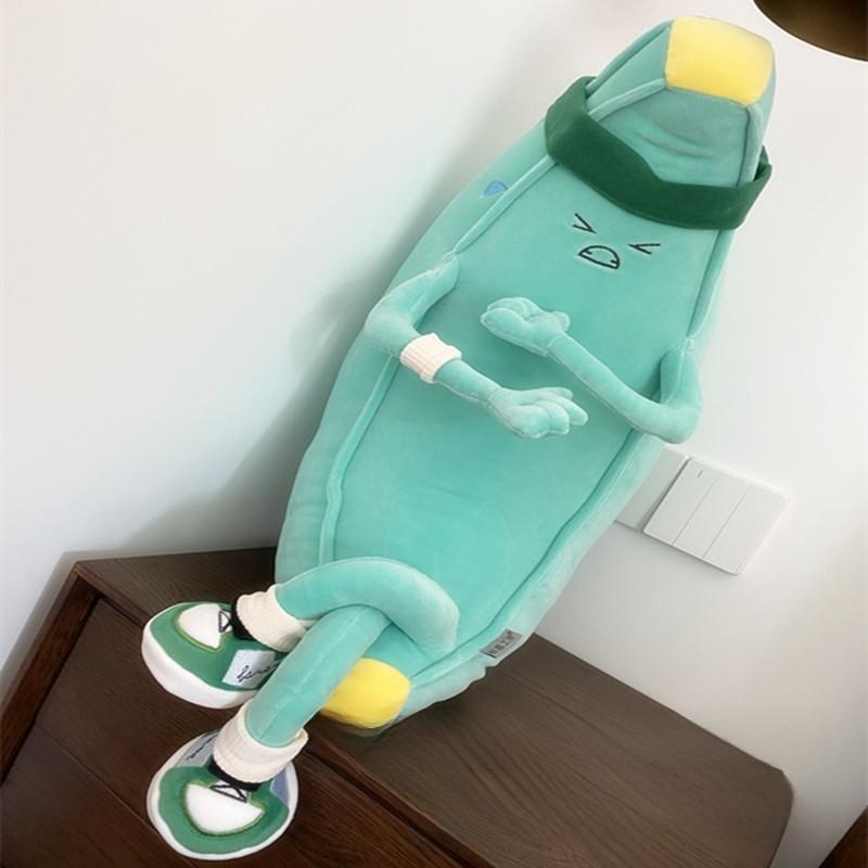 

Plush Banana And Avocado Toy For Girls And Boys Sleep Decor зелений