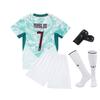 27 Portugal Away Green No. 7 National Team Football Jersey Children'S Clothing Adult Set Size 14-3Xl