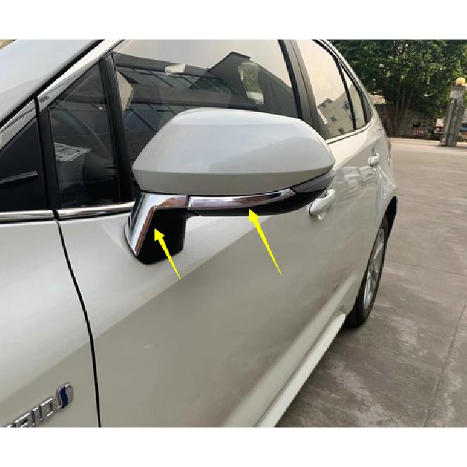 Rearview Side Cover Trim for - Toyota Corolla Hatchback Chrome Strips
