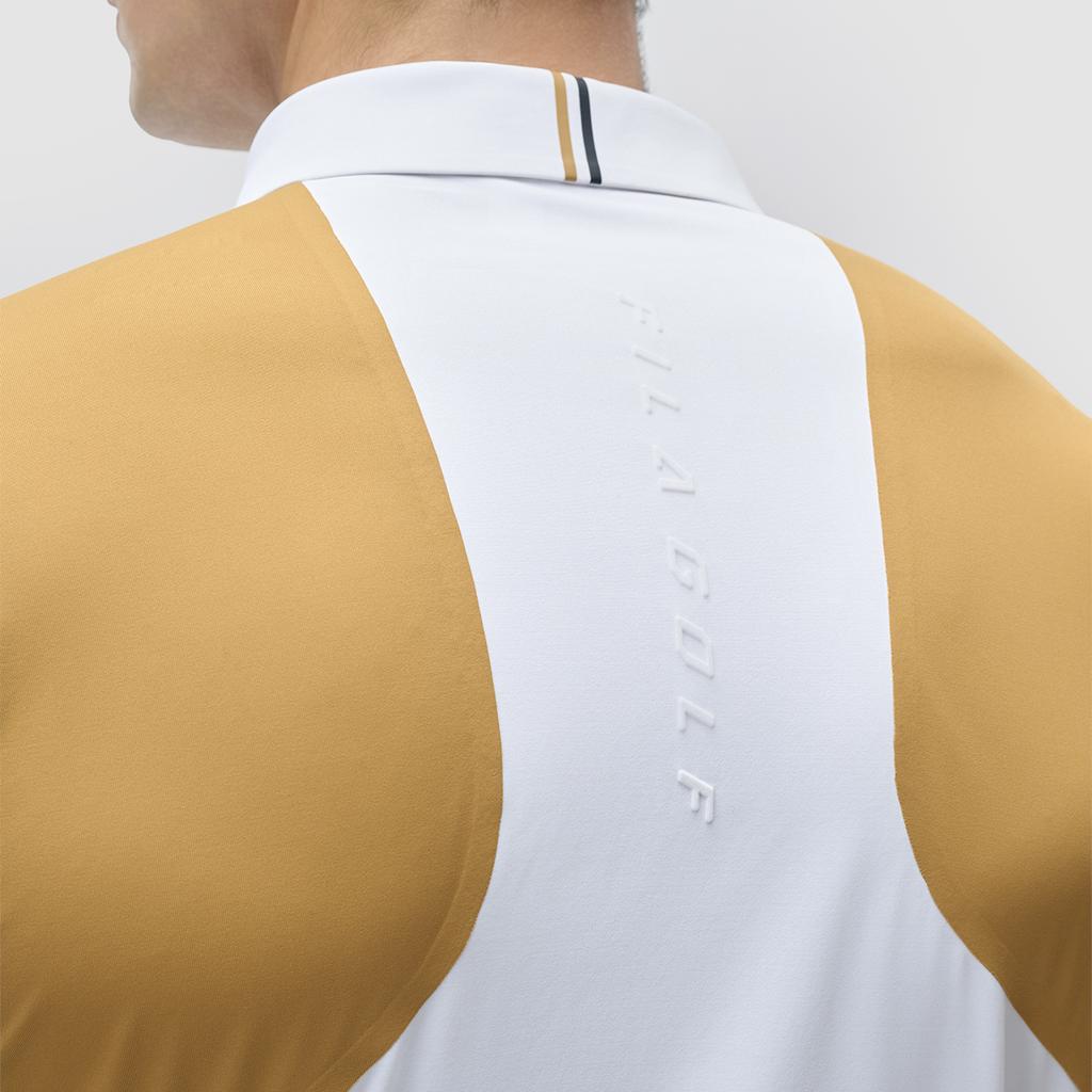 New FILA Polo Shirts Men's Jade White A11M435113FWT