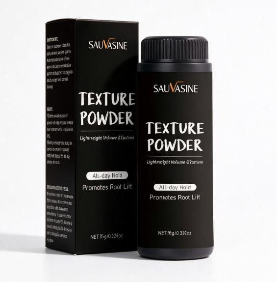 SAUVASINE Polvere per Texture Capelli - Polvere Opacizzante Volumizzante per Styling Capelli Corti