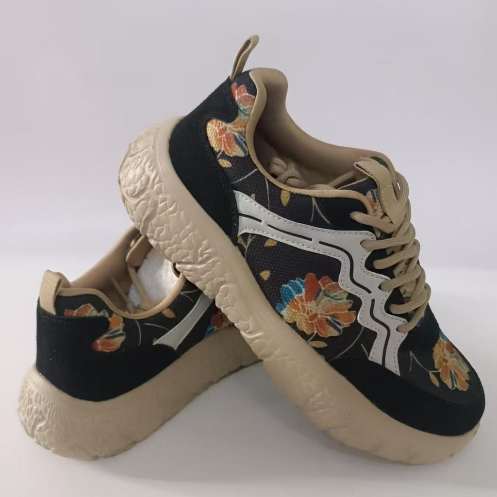 New Platform Dad Shoes Spring Women's Shoes Versatile Casual Sports Shoes Large Size Small Cuihua Women