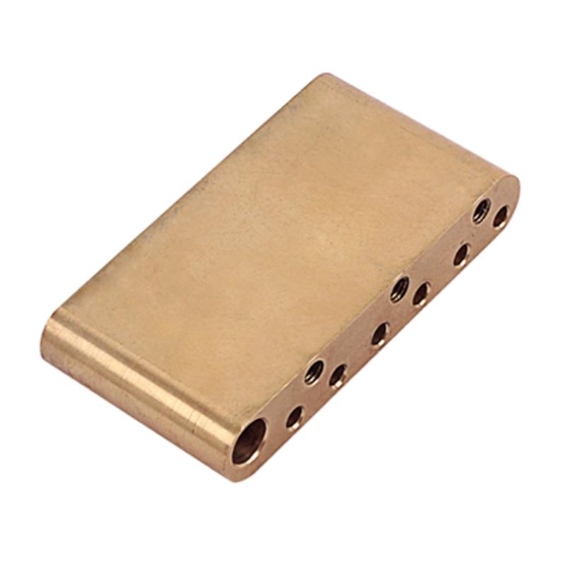 10,4mm Jednoduchý Rock Systém Mosazný Tremolo Blok 74mm Kytarové Příslušenství pro