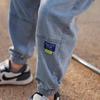 Boys' Summer Denim Tencel Anti-Mosquito Pants