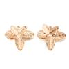 Ingemark Übertriebene Metall Blütenblatt Blume Hängeohrringe Damen Trend Vintage Unregelmäßige Piercing Ohrringe Grunge Schmuck Steampunk
