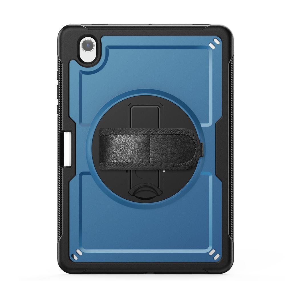 Für Samsung Galaxy Tab S10 Lite Hülle PC + TPE Tablet-Abdeckung mit Handschlaufe und Schultergurt