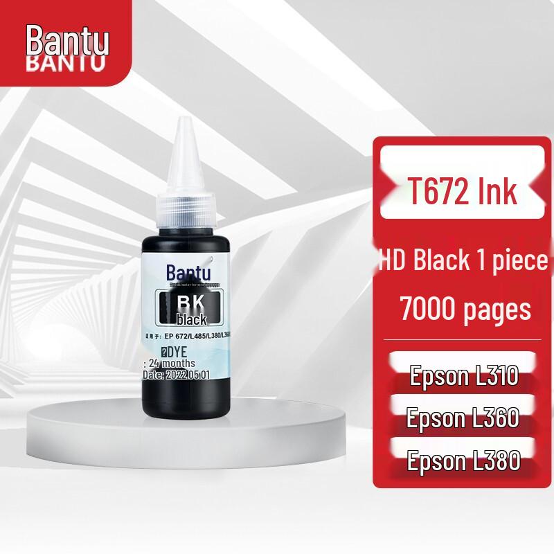 Bantou T672 Compatible Ink for Epson L-Series Printers
