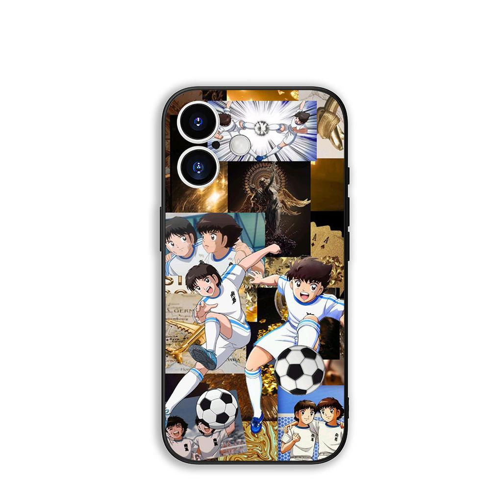 for Motorola Moto E14 E15 G04 G05 G14 G15 G54 G24 Power G34 G35 G75 G84 G85 G45 G55 G64 Case Captain Cartoon Tsubasa Football