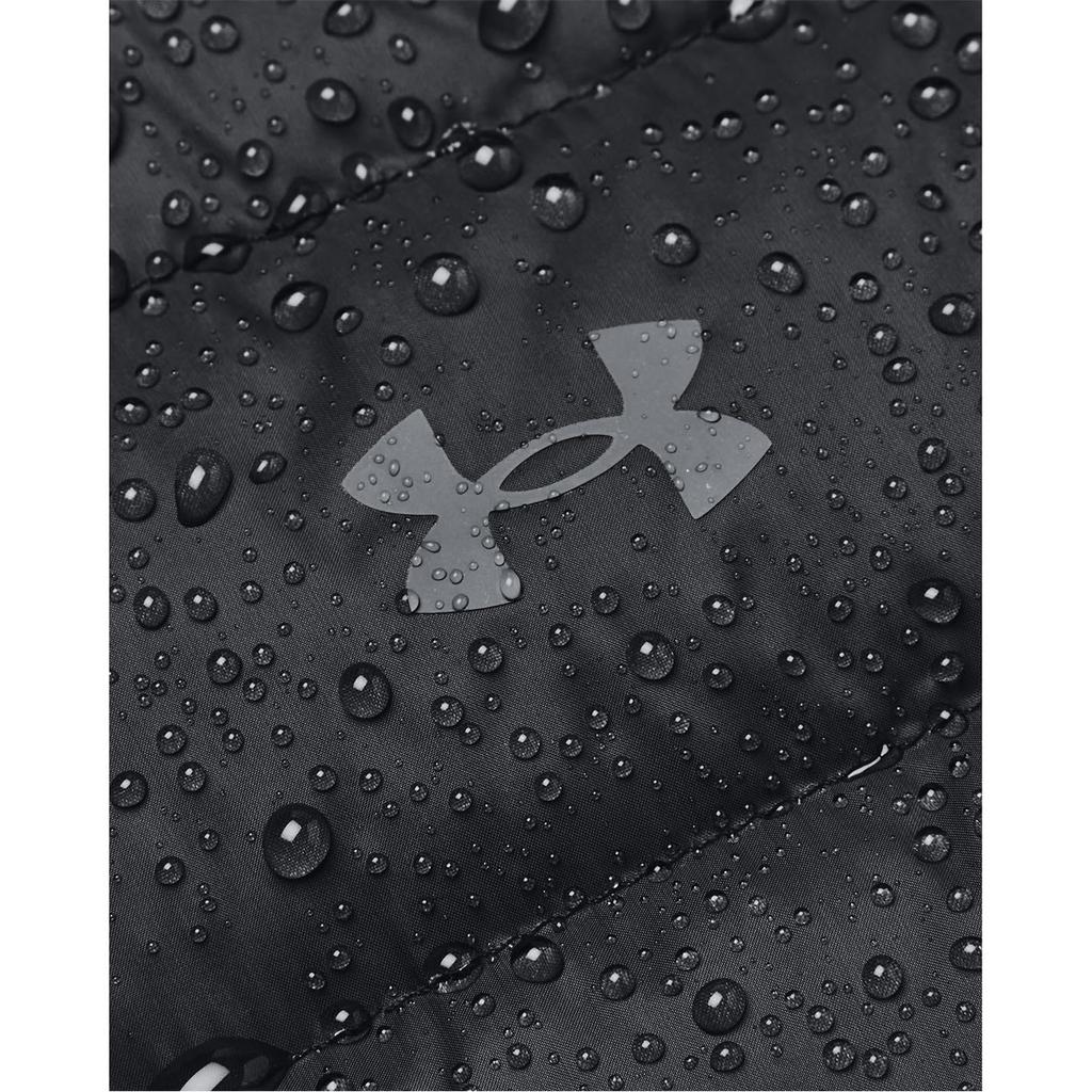 Under Armour UA Armour Down 2.0 Jacket Womens Hooded Down Black Pitch Gray M