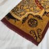 Used Etro Luxurious Gorgeous Color Stole Black Brown