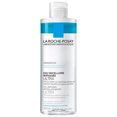 Eau Micellaire - La Roche Posay - Bi-Phasée Ultra - 400ml - Ultra-apaisante - Peaux sensibles