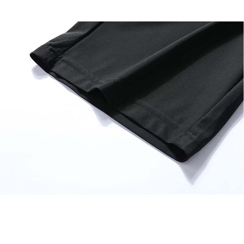 Deerhui Men's Ice Silk Quick-Dry 3/4 Length Sports Pants