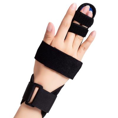Finger Spring Thrust Metal Plate for Firmly Palm One Size Fits for Both Left and Right Use Supporter, Finger, Tendonitis, Finger, Built-in Fixation,