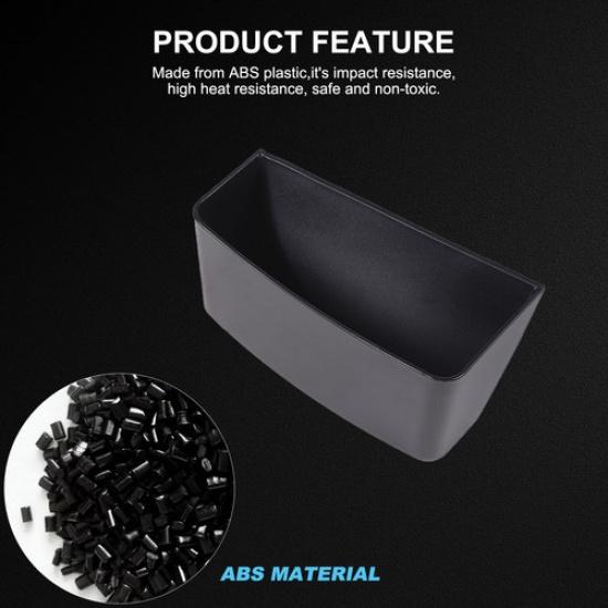 Interior Left Side Steering Wheel Storage Box Tray For Fiat 500 2010+