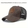 Mesh Breathable Baseball Cap Dome Summer New Sunshade Hardtop Hat Outdoor Running Sports Hat Bone Masculino Visor Caps 1PCS