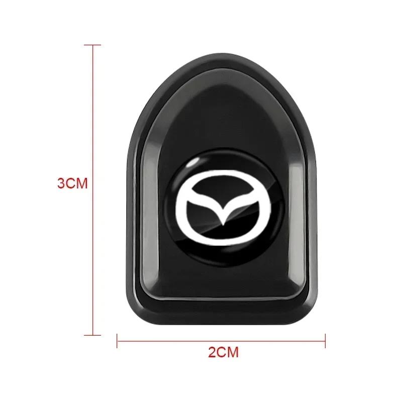 For Mazda 2 3 4 5 6 7 8 323 626 CX5 CX7 CX9 RX8 MX3 MX5 2/4Pcs Mini Car Hooks USB Cable Headphone Key Storage Hooks Car Goods