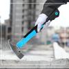 Outdoor Camping Zimmermannshammer Hochfester Kopf Gummihandgriff mit Fangriemen (blau)
