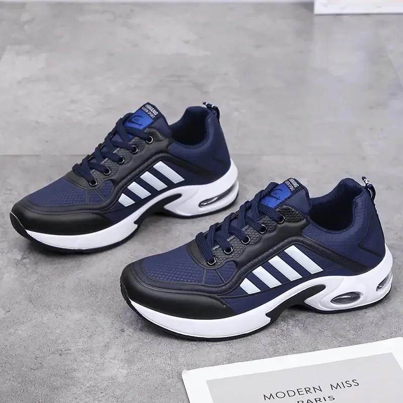 Männer Lace Up Training Tenis Schuhe Zapatillas Hombre Herren Sneakers Leichte Luftpolster Laufschuhe Outdoor Casual