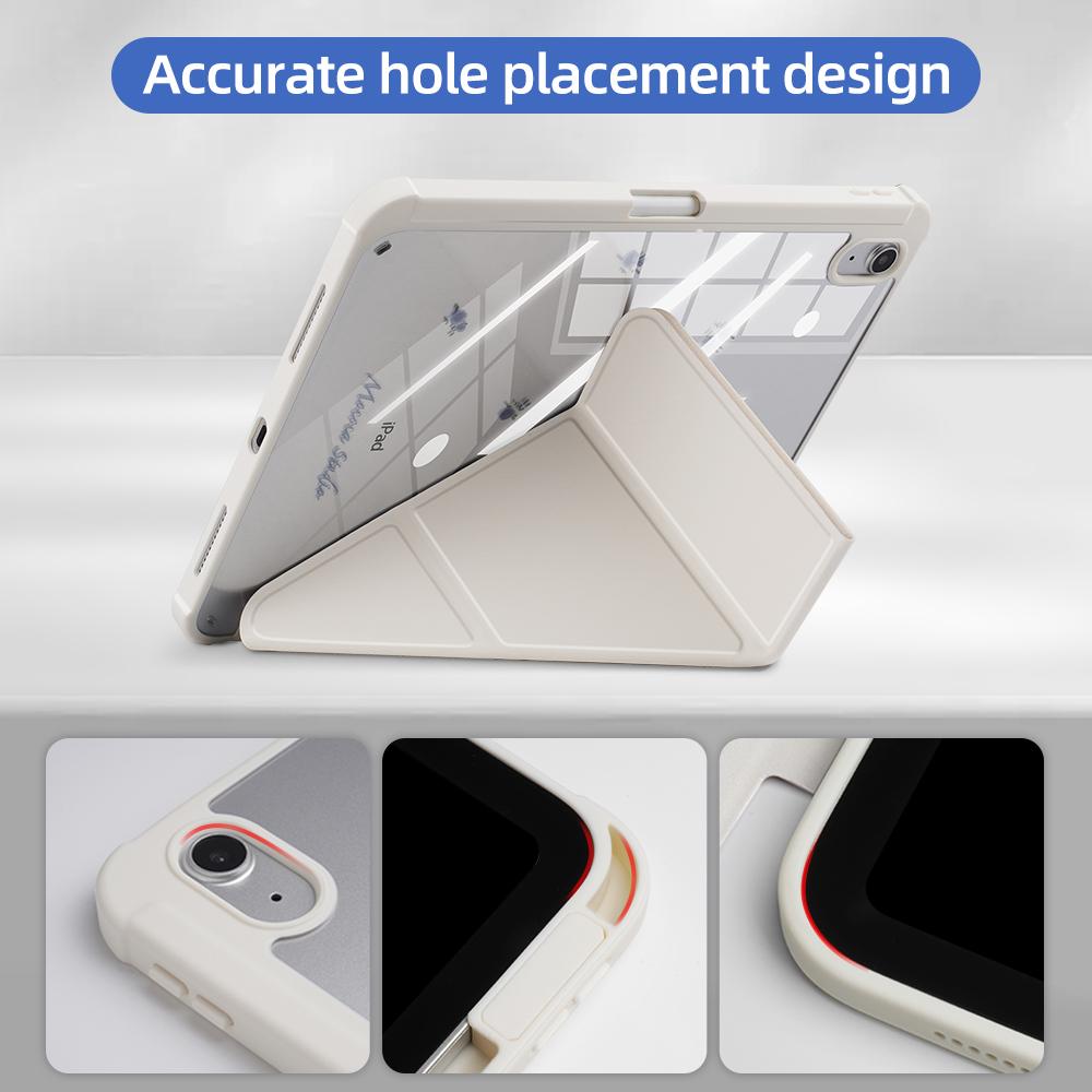 For Funda Ipad A16 for Ipad 10th Generation Case Pro Air 13 12.9 11 M5 M3 M2 M4 7/8/9th 10.9 10.2 9.7 Mini 7 6 Cover Pencil Case