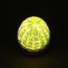 Gearl 24V LED Marker Lamp Side Marker Plated Ring Truck Supplies (Yellow Lens, 2 Pieces)