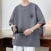 Summer T-Shirts Men Wearing Big Oversized Tshirts Male Plus Size 8XL T-Shirts Boy Young Tee Tops High Street Clothing