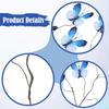 Artificial Butterfly Branches Party Garden Plant Pots Wedding Fake Style D