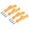 Uxcell Durable Set of 2 AM5 CPU Cooling Bracket Heatsink Brackets for AM5 Comes with 4 Yellow Motherboards. Screws. Color.