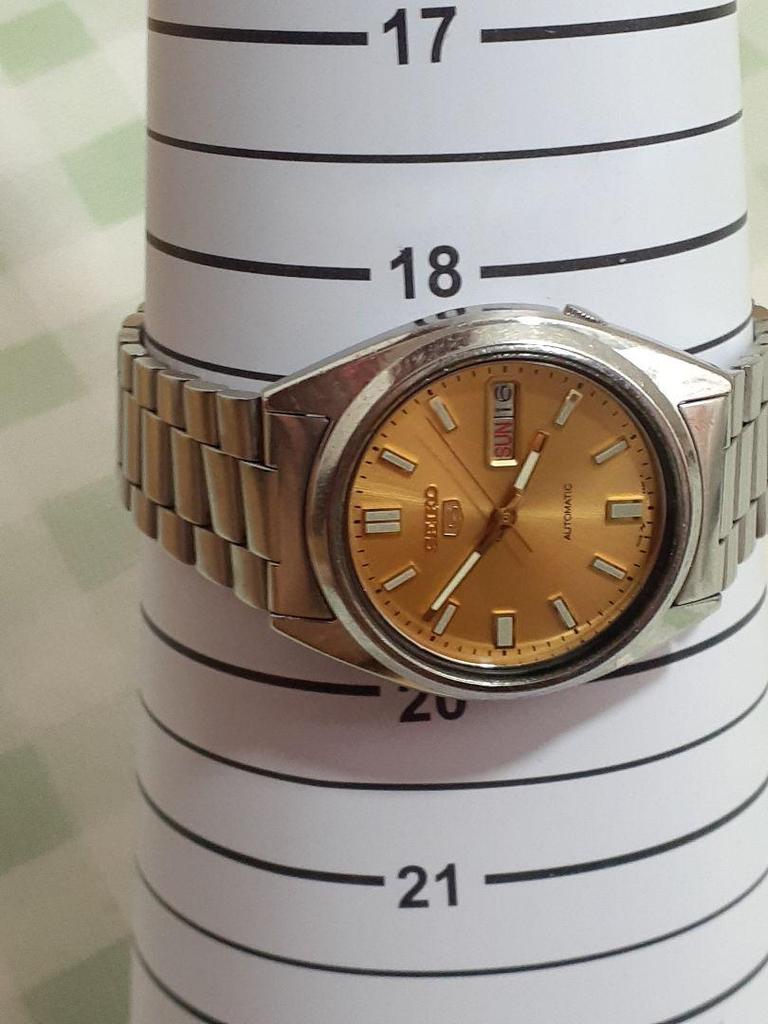 [USED] SEIKO Automatic Watch Gold Dial