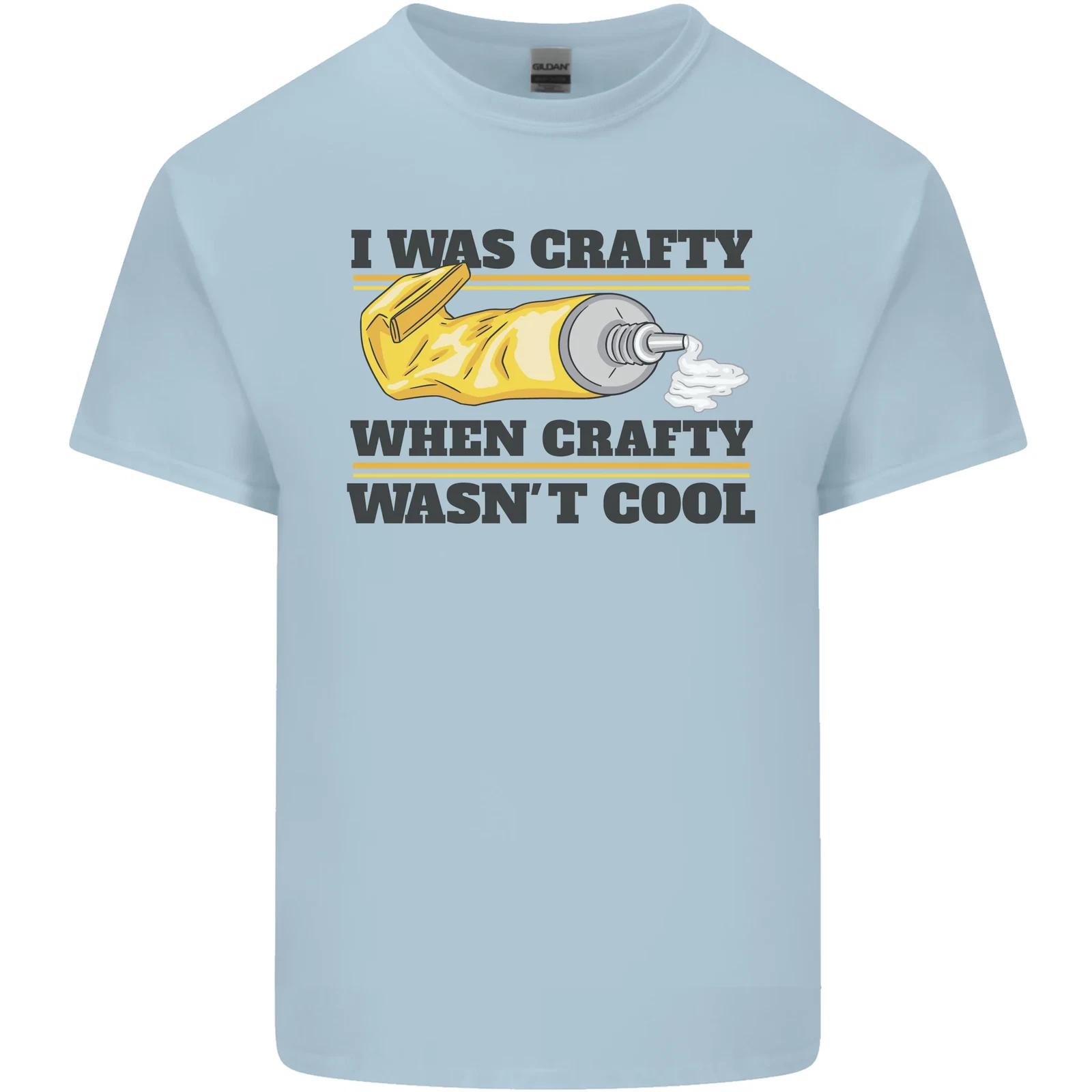 

Arts and Crafts Funny Crafty Art Artist Kids T-Shirt Childrens L