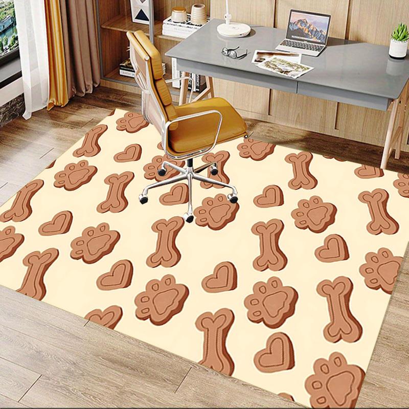 1PC bone heart Extra Large Non-Slip Floor carpet, Office, family, bedroom, Studio - Large Area RugJ0346