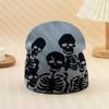 Adult Teens Halloween Jacquard Knitted Hat Winter Warmer Cycling Windproof Hat