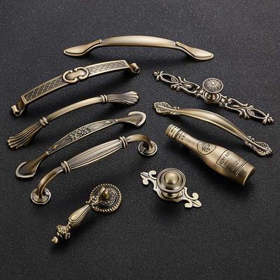 Bronze Vintage Cabinet Wardrobe Cupboard Furniture Hardware Pull Handles Door Knobs Drawer Handles