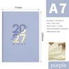 Carnet de Planificateur Quotidien Anglais International