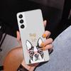 Love Pugs Cute Dog Phnoe Case for Samsung Galaxy S26 S25 Edge S23 S24 Ultra S22 Plus S21 S20 FE Unique Cover Soft Coque Galaxy S