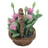 Miniature Flowers Exquisite Exterior Vivid Design Fine Workmanship Miniature Dollhouse Plants