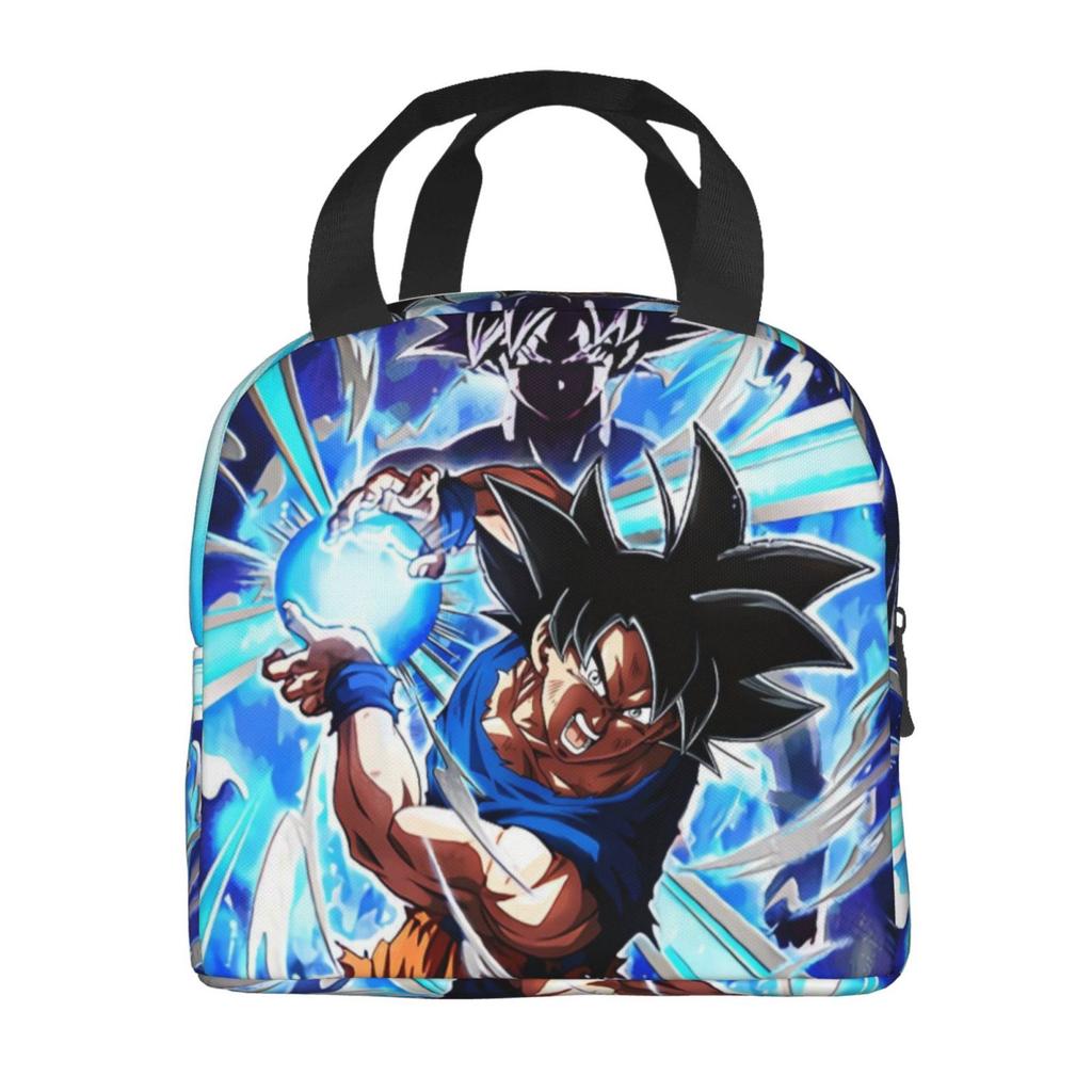 Lunch Bag, Full-Printed Picnic Bag For Primary And Secondary School Students, Cartoon Animation, Large-Capacity Thermal Insulation Lunch Box Bag
