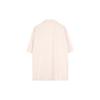 UNIQLO Loose Fit Solid Color Work Short Sleeve Shirt Men shirts Light-Beige 455976-30
