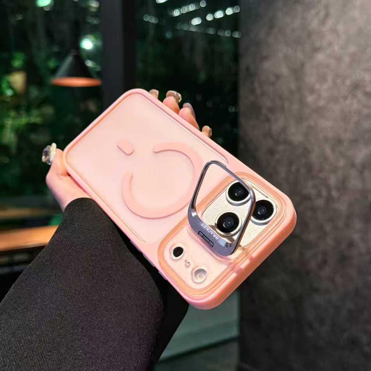 Matte Skin-Feel Magnetic iPhone 17 Pro Max Case with Apple 16 Lens Holder iPhone 17 Air