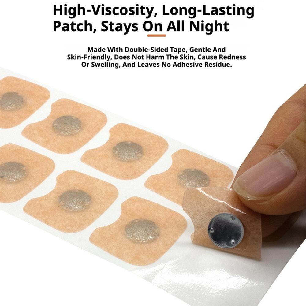 30-150Pcs Nose Breathing Patches Magnetic Suction Iron Nasal Strips Increase Air Improve Sleep Quality Reduce Snoring